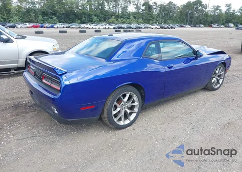 2022 Dodge Challenger Gt из США, поврежденный, VIN 2C3CDZJG3NH211458